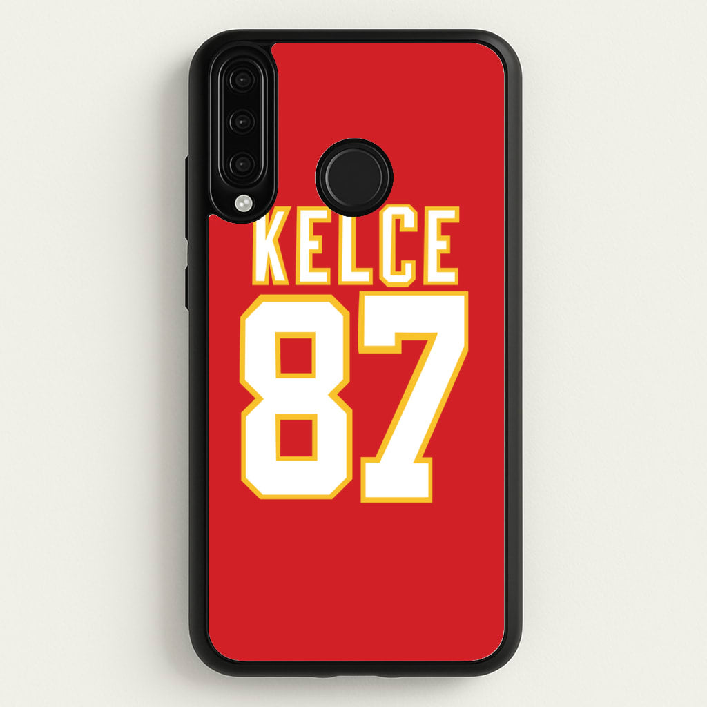 Kelce 87 - Travis - Travis Kelce Phone Case for Huawei P30 Lite