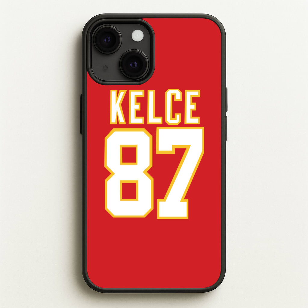 Kelce 87 - Travis - Travis Kelce Phone Case for iPhone 13 Mini