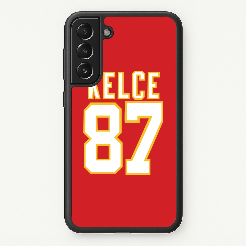 Kelce 87 - Travis - Travis Kelce Phone Case for Galaxy S21FE