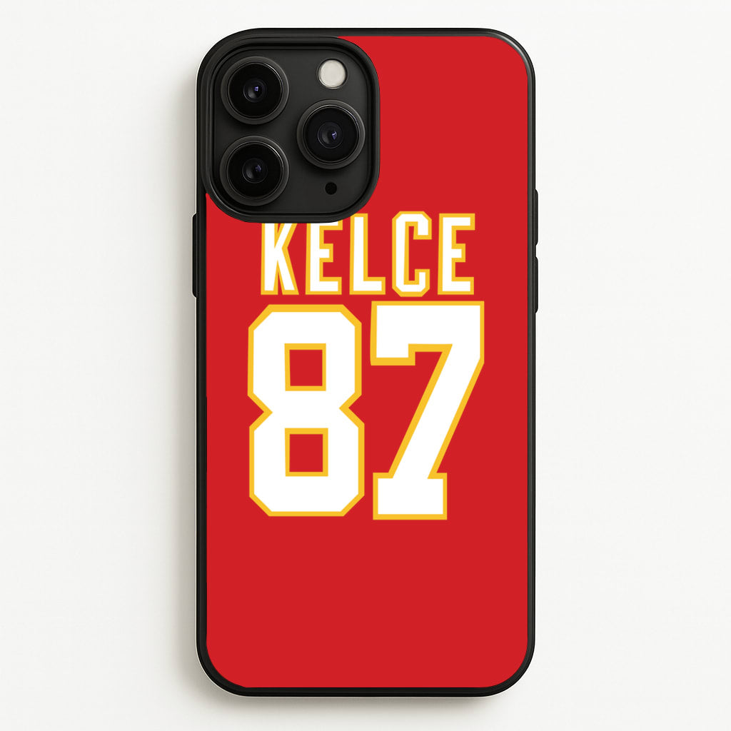Kelce 87 - Travis - Travis Kelce Phone Case for iPhone 11 Pro