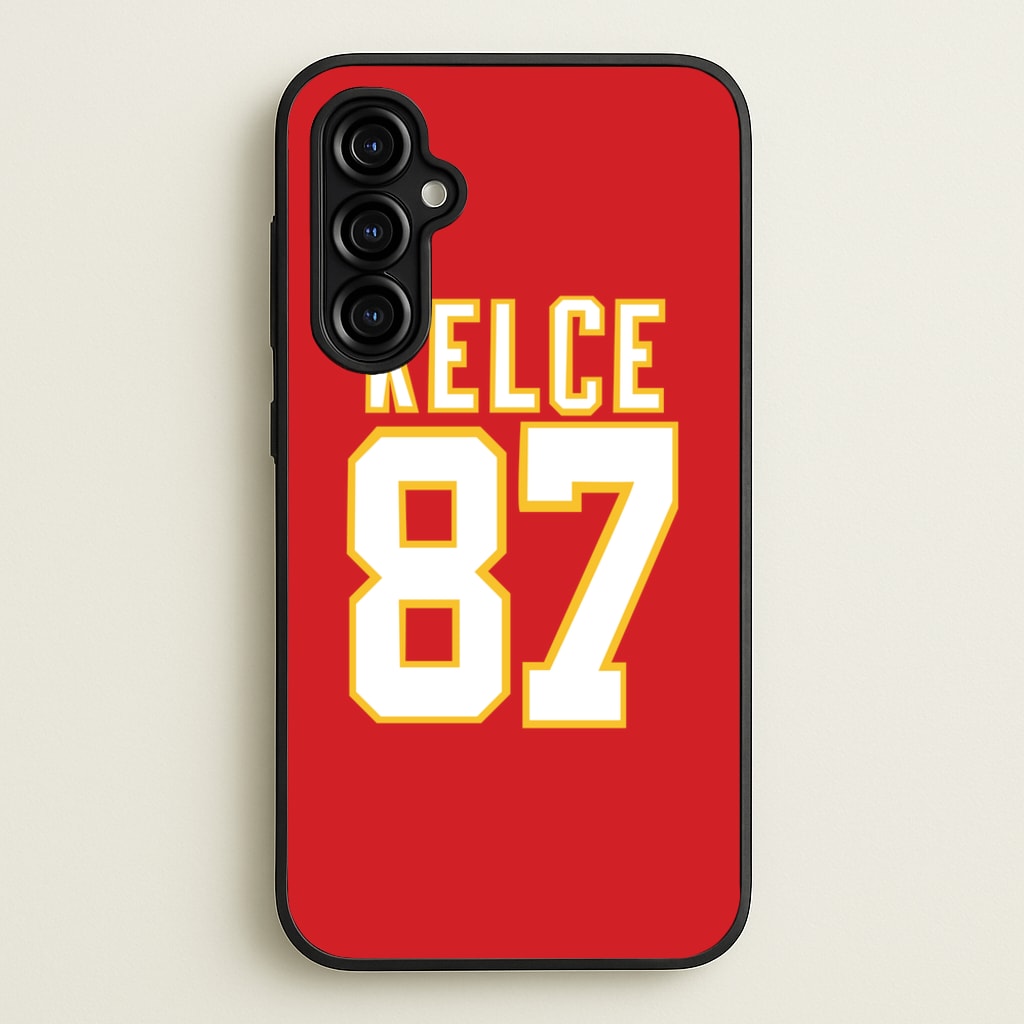 Kelce 87 - Travis - Travis Kelce Phone Case for Galaxy A54