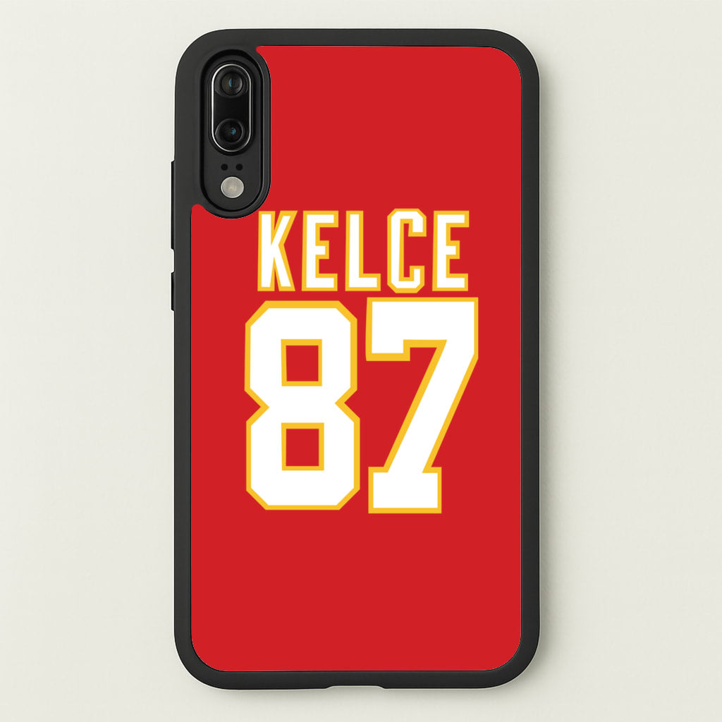 Kelce 87 - Travis - Travis Kelce Phone Case for Huawei P20