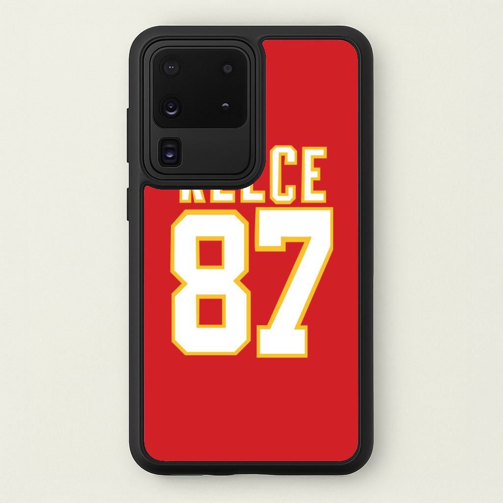 Kelce 87 - Travis - Travis Kelce Phone Case for Galaxy S20 Ultra