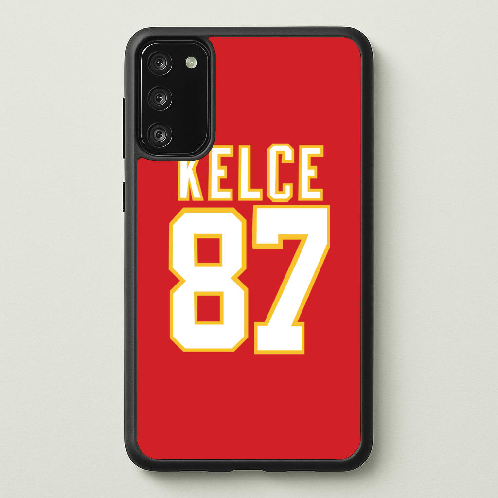 Kelce 87 - Travis - Travis Kelce Phone Case for Galaxy S20
