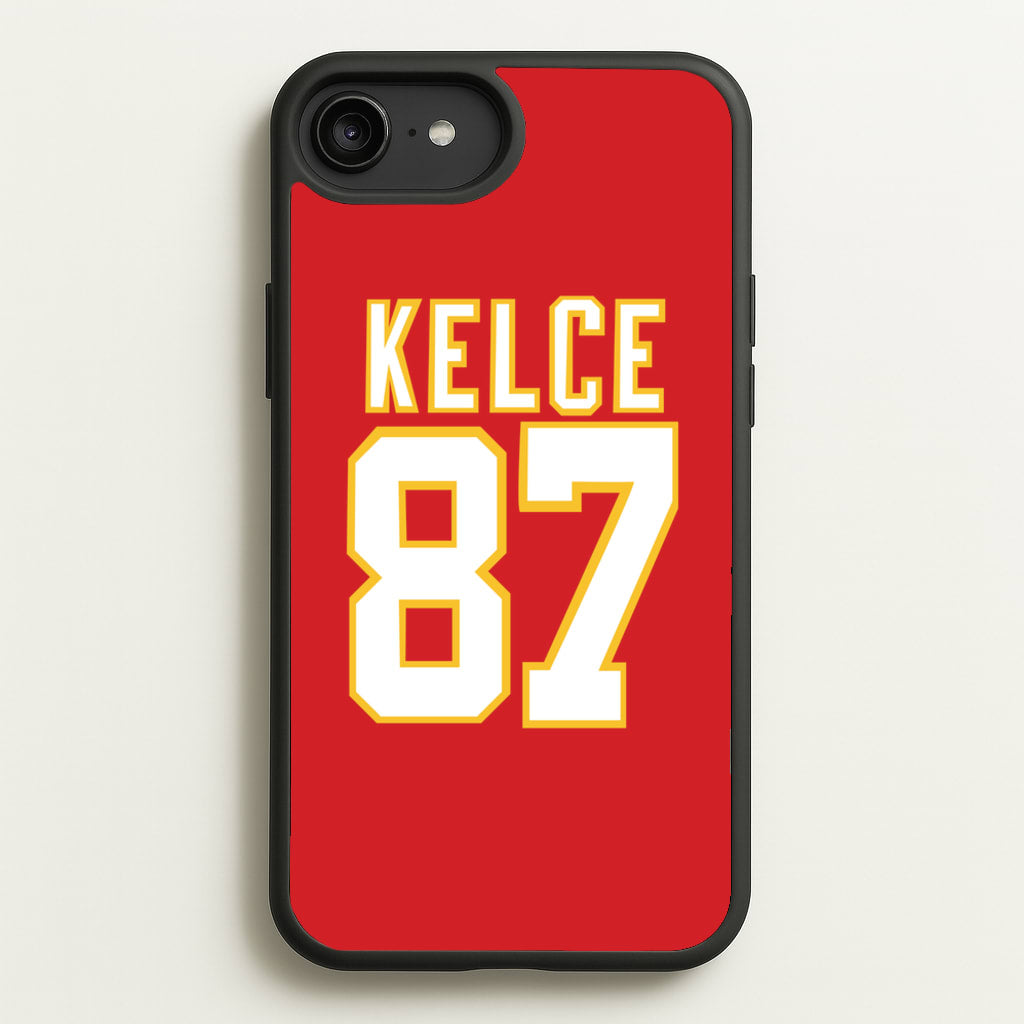 Kelce 87 - Travis - Travis Kelce Phone Case for iPhone 6 Plus / 7 Plus / 8 Plus