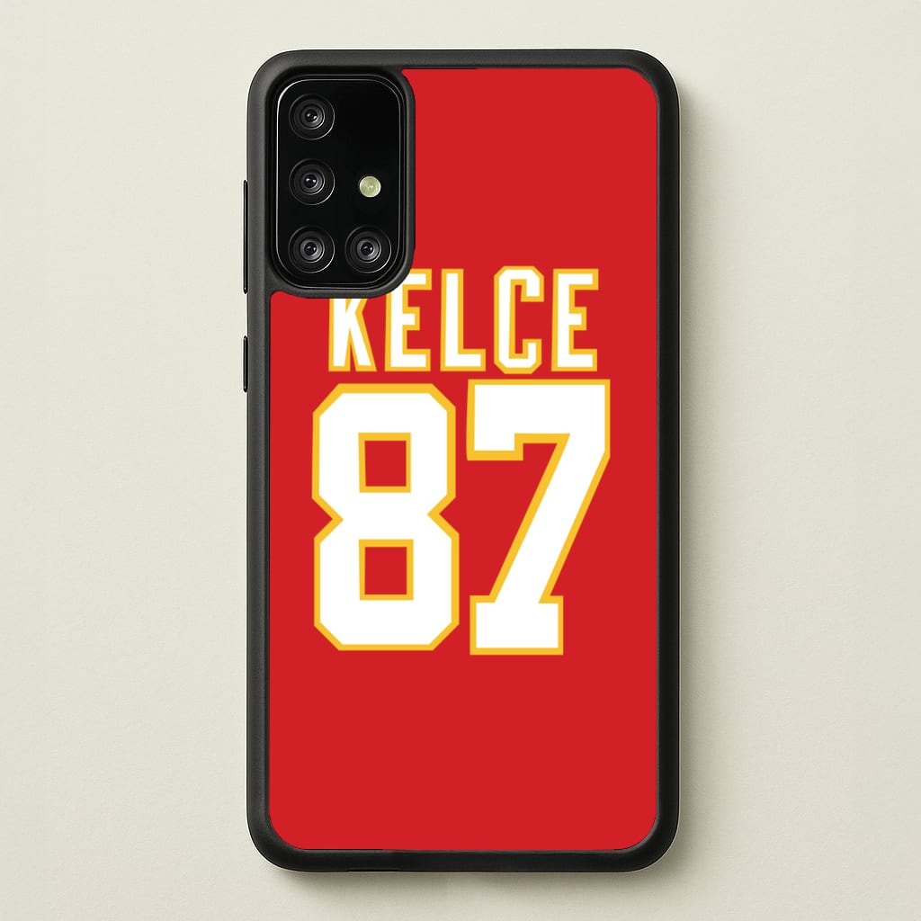 Kelce 87 - Travis - Travis Kelce Phone Case for Galaxy A71