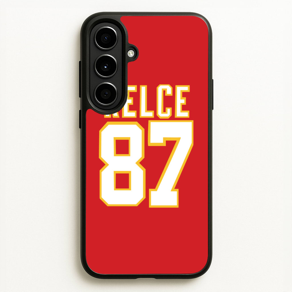 Kelce 87 - Travis - Travis Kelce Phone Case for Galaxy A56