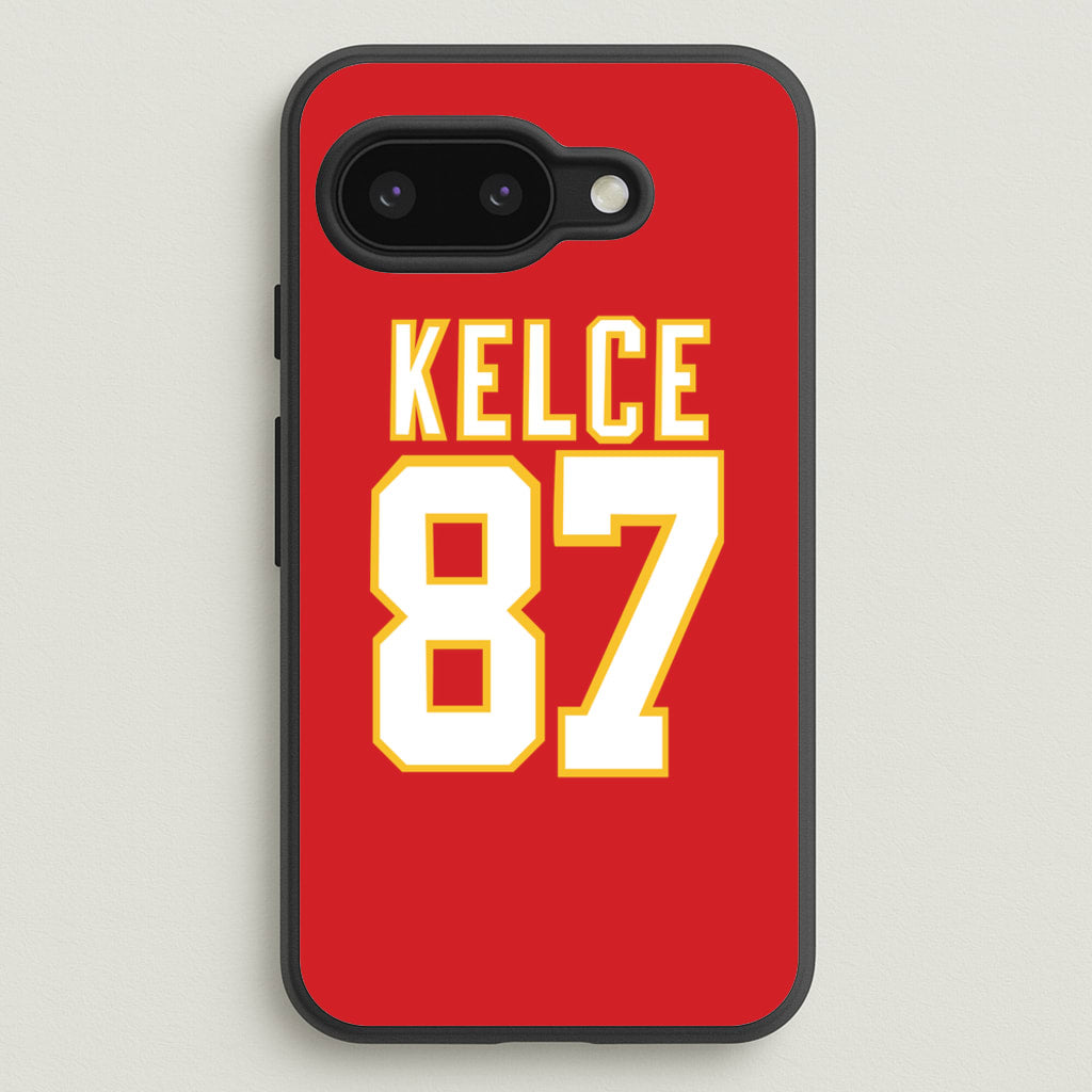 Kelce 87 - Travis - Travis Kelce Phone Case for Google Pixel 9a