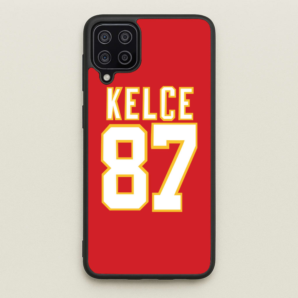 Kelce 87 - Travis - Travis Kelce Phone Case for Galaxy A12
