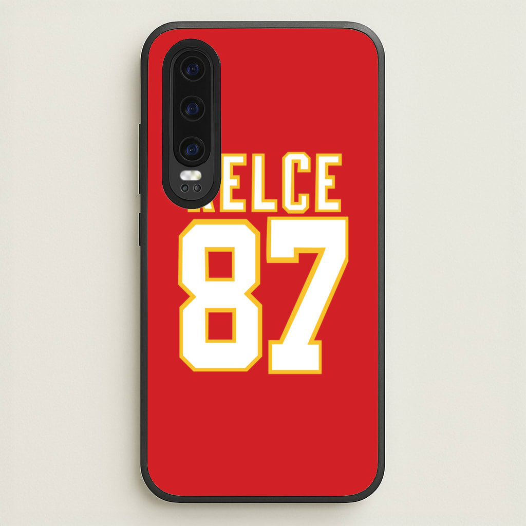 Kelce 87 - Travis - Travis Kelce Phone Case for Huawei P30