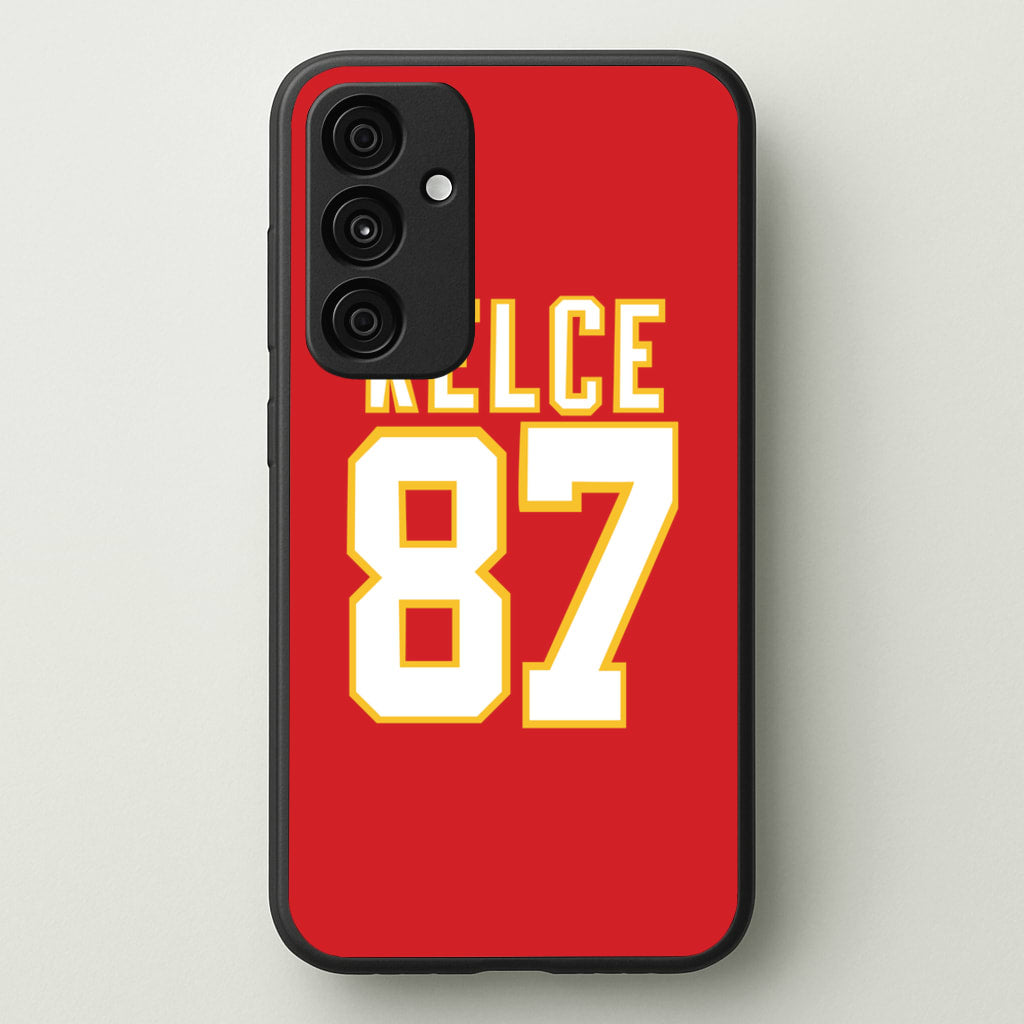 Kelce 87 - Travis - Travis Kelce Phone Case for Galaxy A35