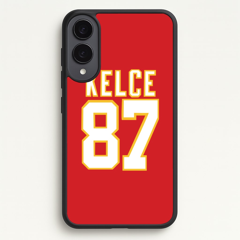 Kelce 87 - Travis - Travis Kelce Phone Case for Galaxy S25 Edge