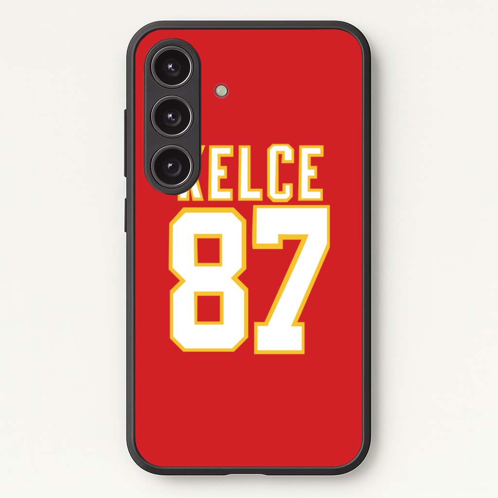 Kelce 87 - Travis - Travis Kelce Phone Case for Galaxy S25