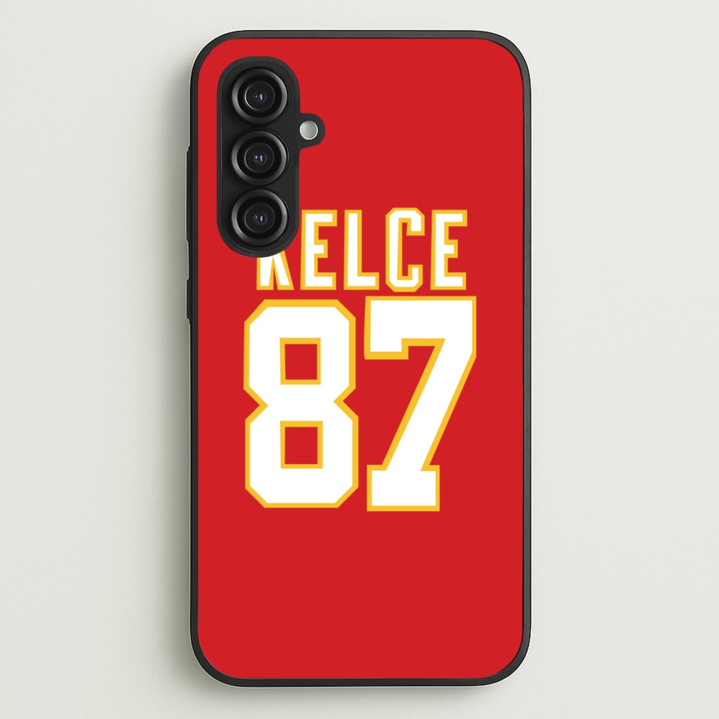 Kelce 87 - Travis - Travis Kelce Phone Case for Galaxy S23FE