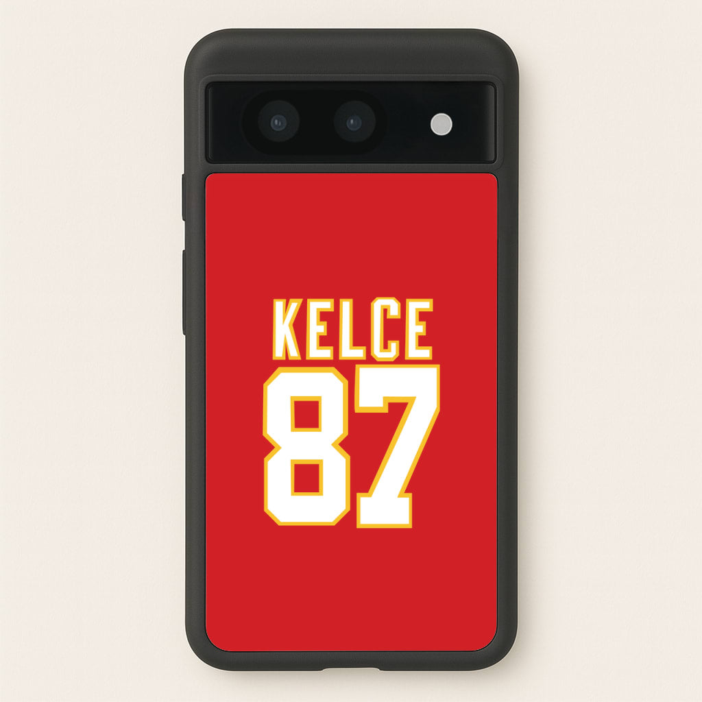 Kelce 87 - Travis - Travis Kelce Phone Case for Google Pixel 8a