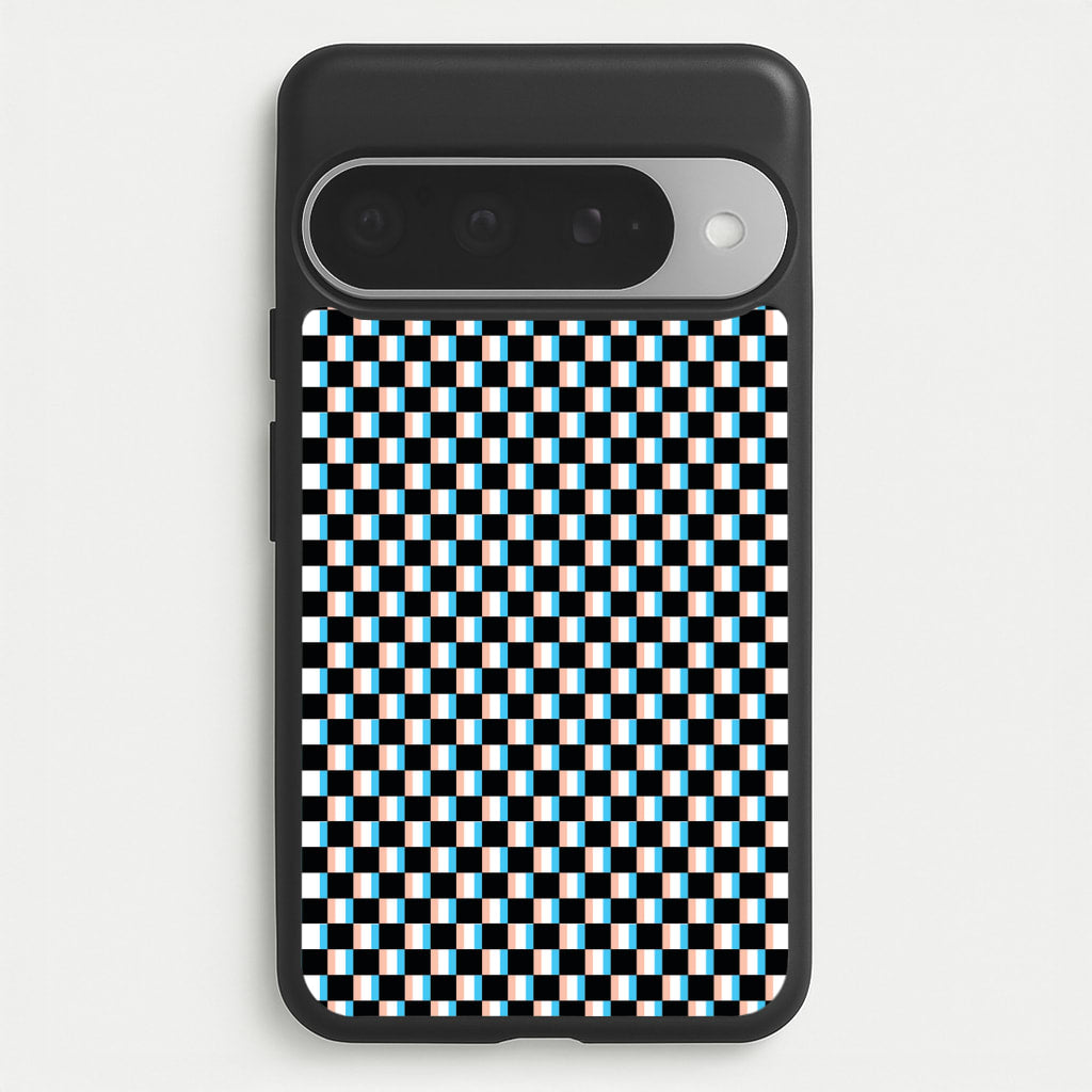 3D Squares - Trippy Patterns Phone Case for Google Pixel 10 Pro XL