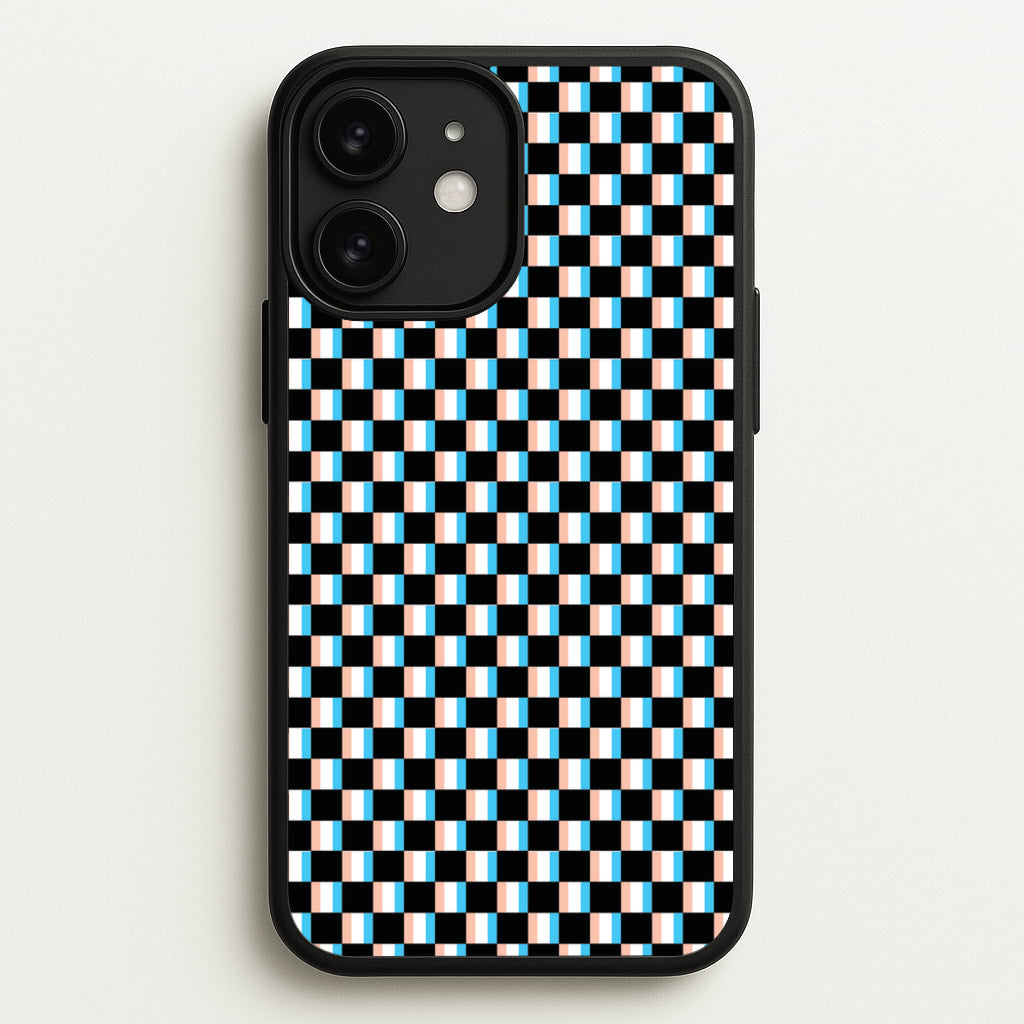 3D Squares - Trippy Patterns - Trippy Patterns Phone Case for iPhone 11