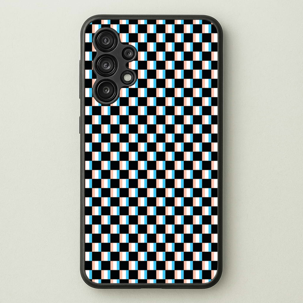 3D Squares - Trippy Patterns - Trippy Patterns Phone Case for Galaxy A13