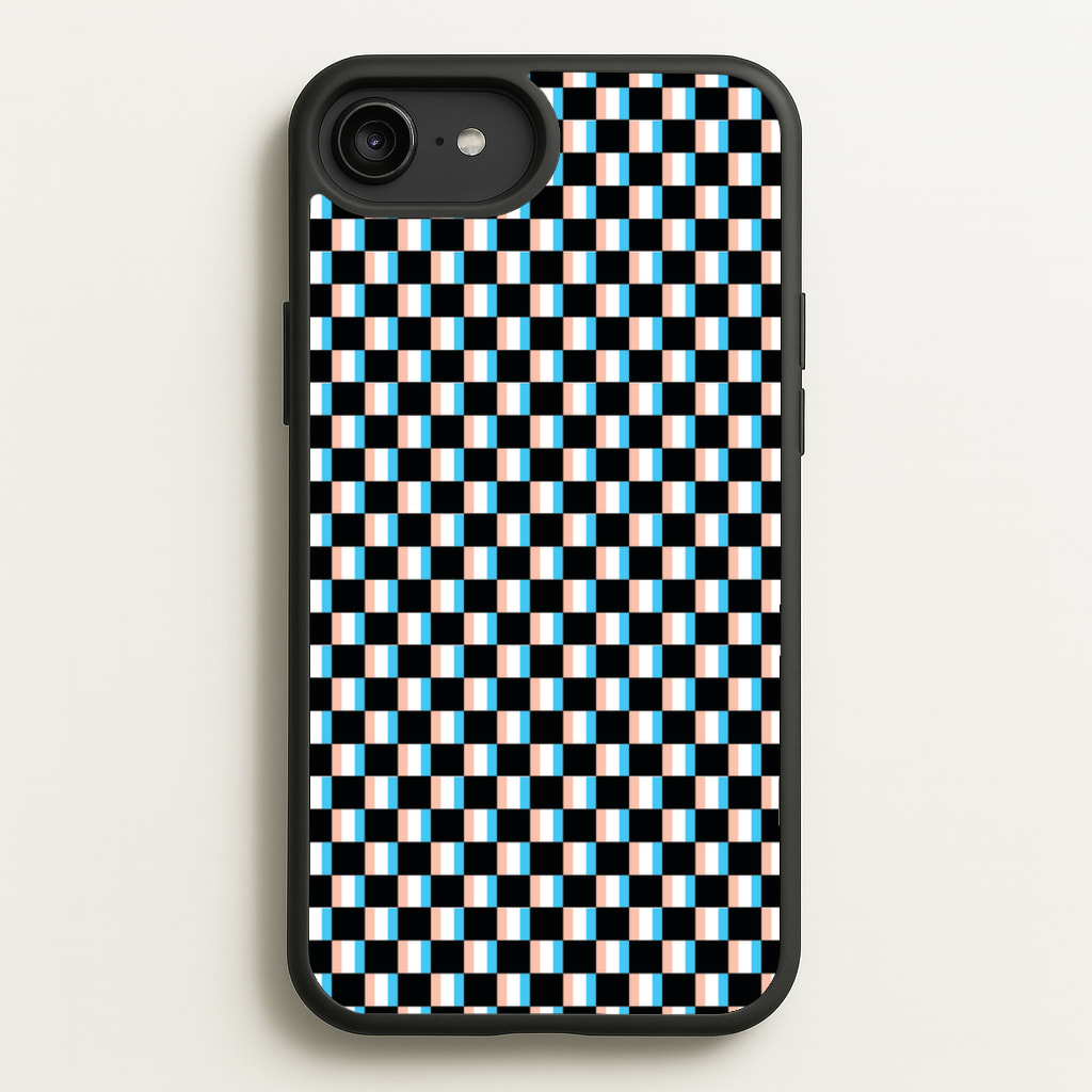 3D Squares - Trippy Patterns - Trippy Patterns Phone Case for iPhone 6 Plus / 7 Plus / 8 Plus