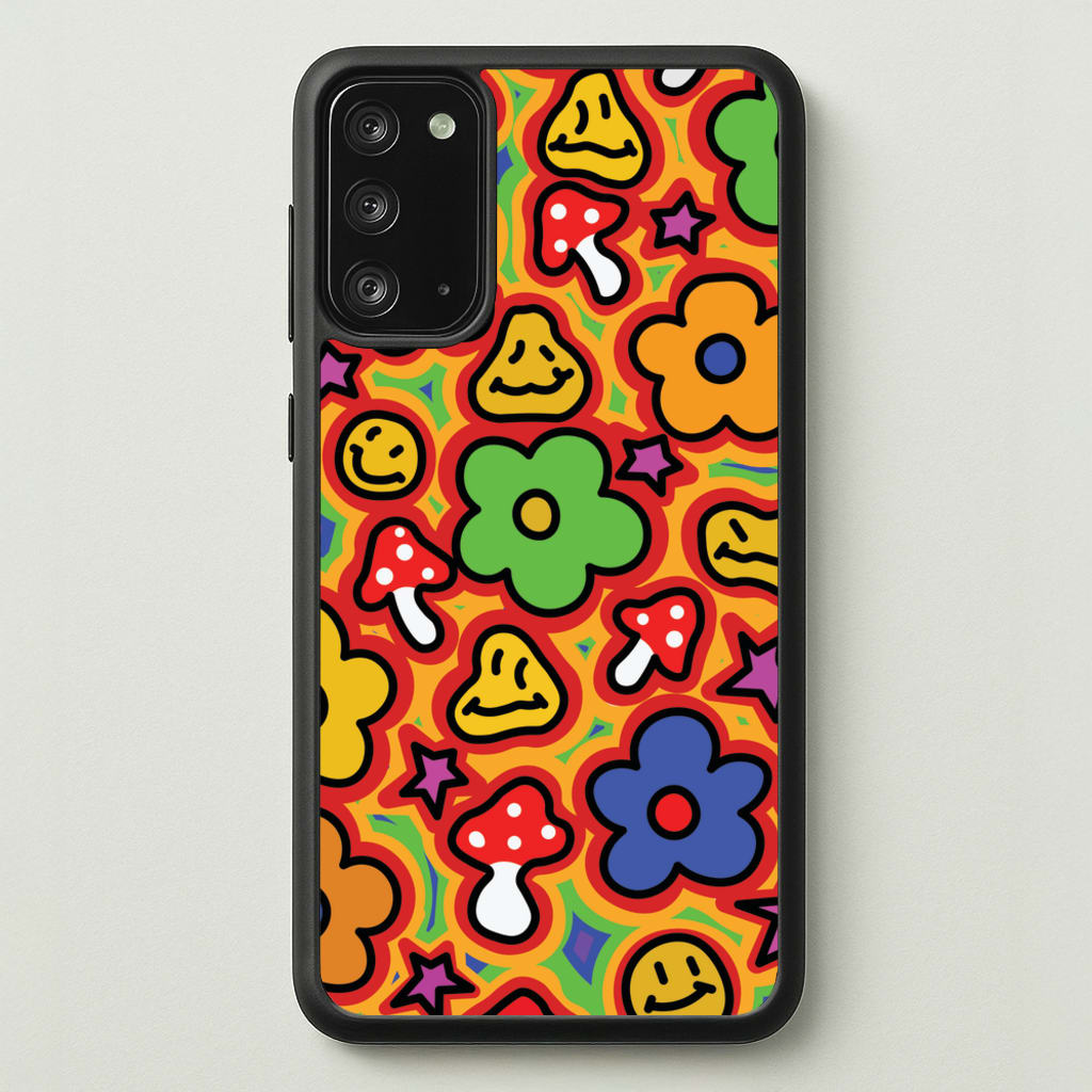 Rainbow Trip - Trippy Patterns - Trippy Patterns Phone Case for Galaxy Note 20