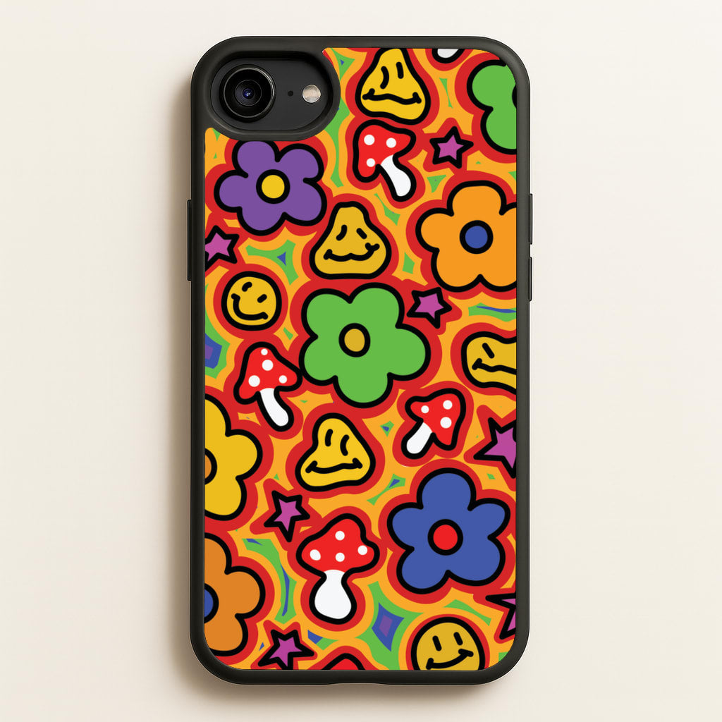 Rainbow Trip - Trippy Patterns - Trippy Patterns Phone Case for iPhone 6 / 7 / 8 / SE