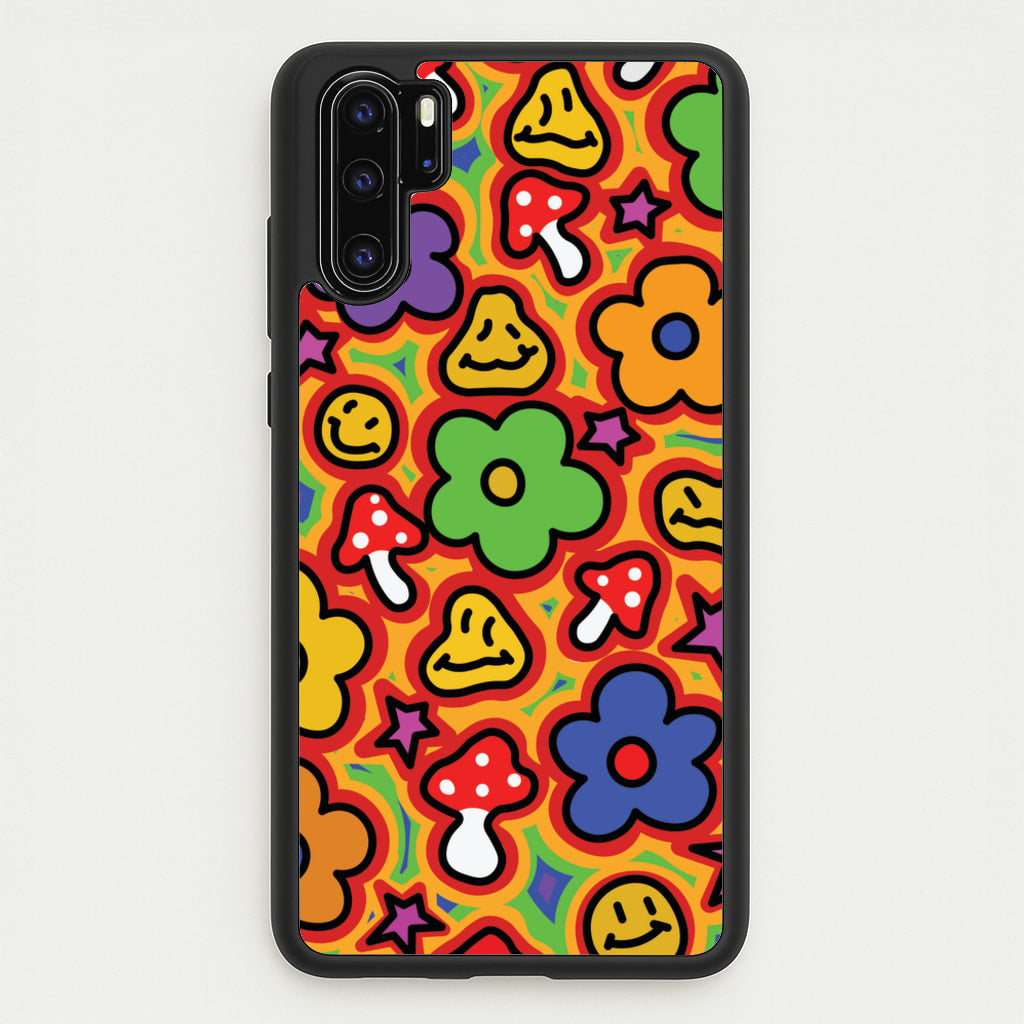 Rainbow Trip - Trippy Patterns - Trippy Patterns Phone Case for Huawei P30 Pro