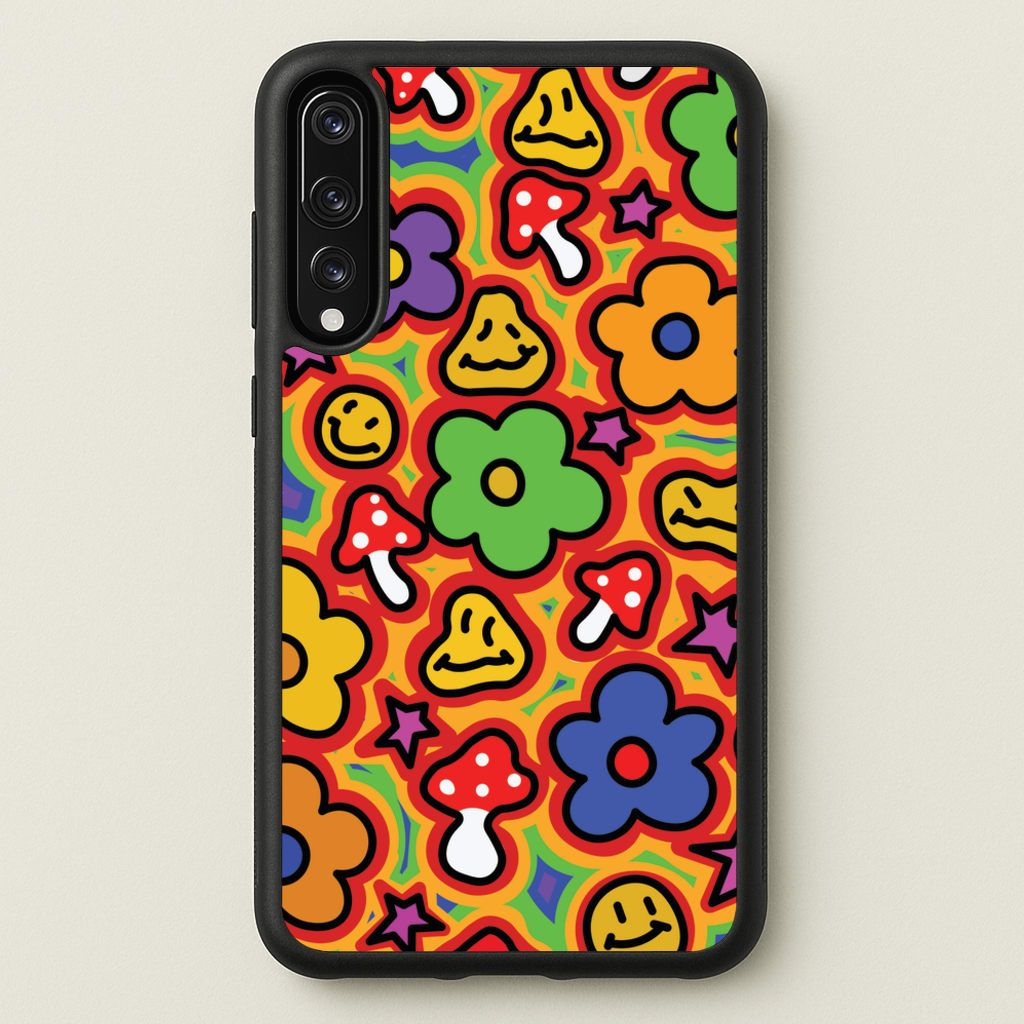 Rainbow Trip - Trippy Patterns - Trippy Patterns Phone Case for Huawei P20 Pro