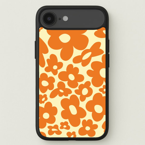 Orange Flowers - Trippy Patterns Phone Case for iPhone 17 Air