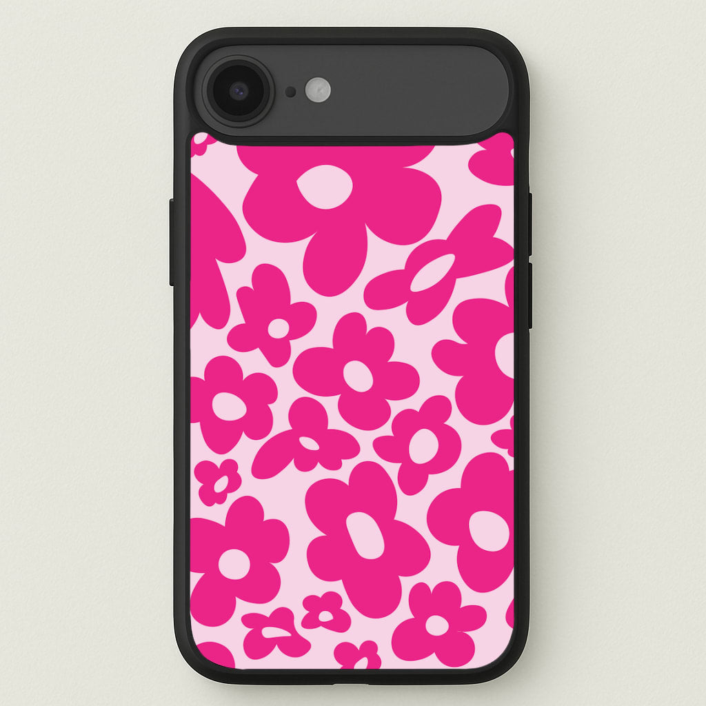 Pink Flowers - Trippy Patterns Phone Case for iPhone 17 Air