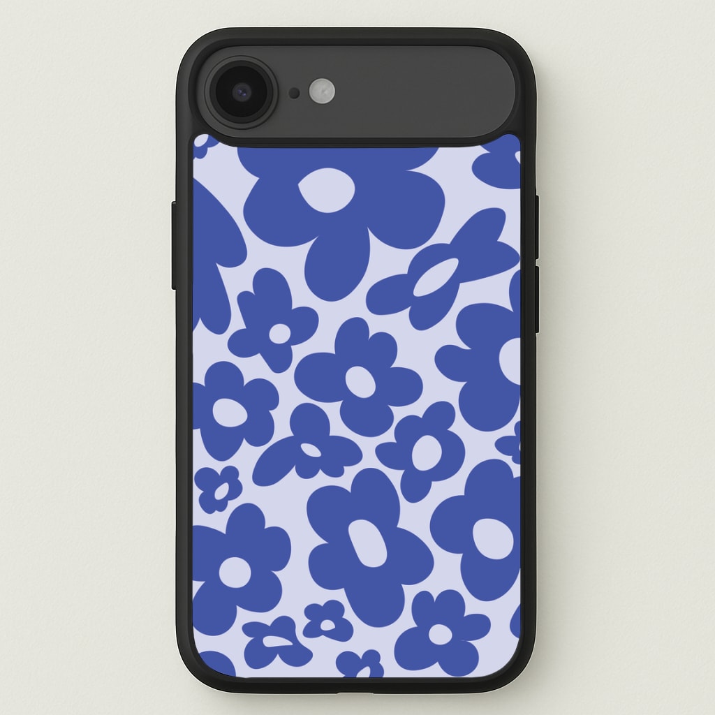 Blue Flowers - Trippy Patterns Phone Case for iPhone 17 Air