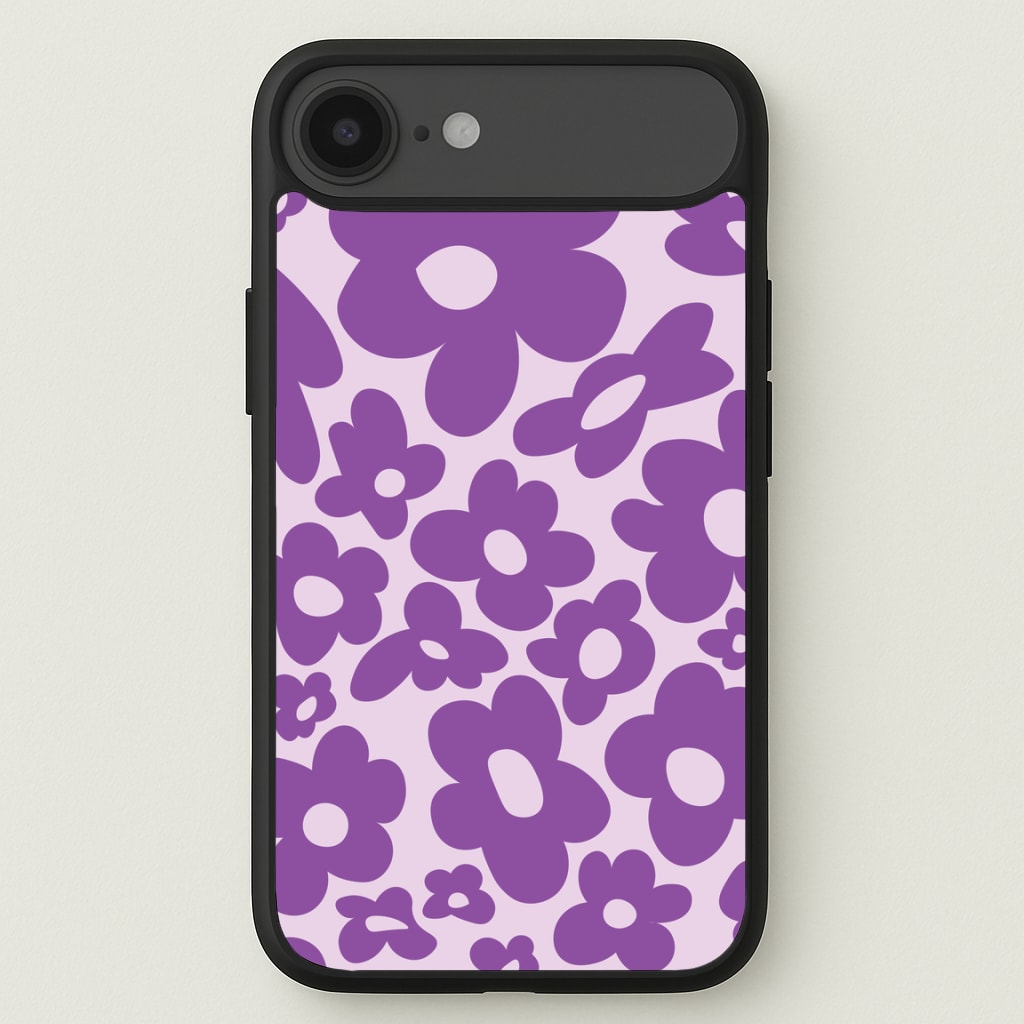Purple Flowers - Trippy Patterns Phone Case for iPhone 17 Air
