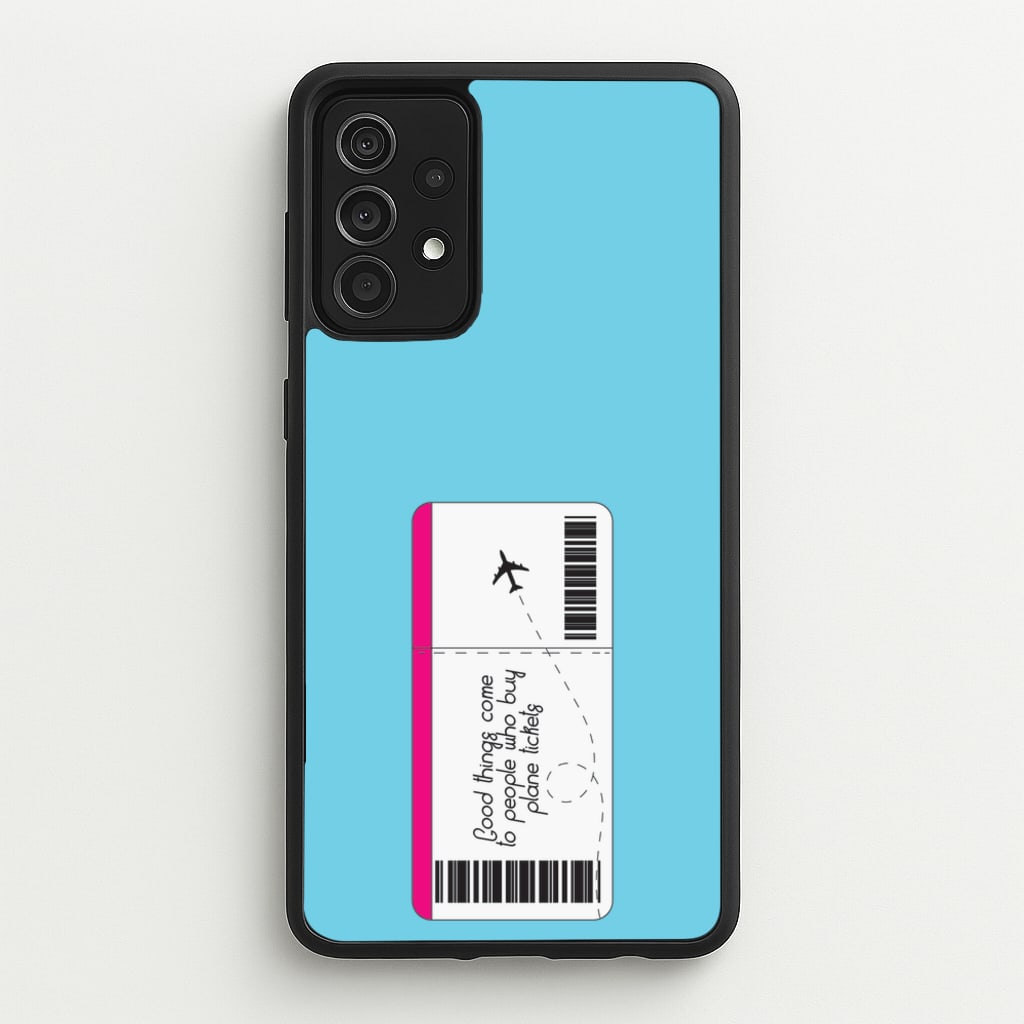 Buy Plane Tickets - Travel  - Travel Phone Case for Galaxy A52 / A52s