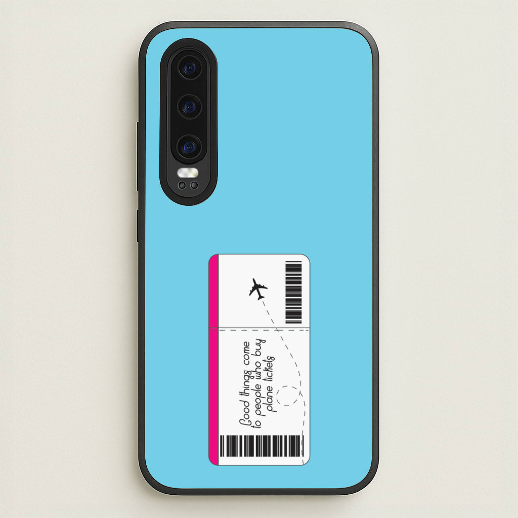 Buy Plane Tickets - Travel  - Travel Phone Case for Huawei P30