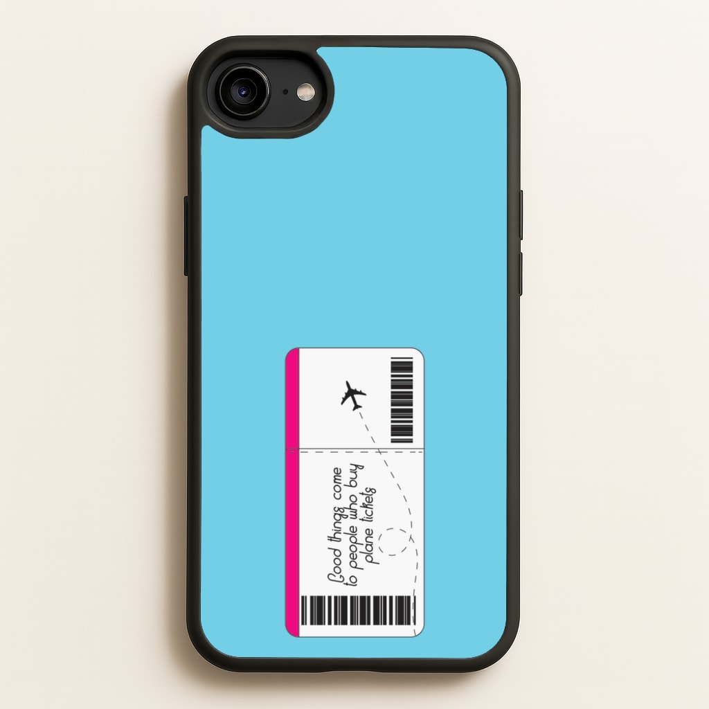 Buy Plane Tickets - Travel - Travel Phone Case for iPhone 6 / 7 / 8 / SE