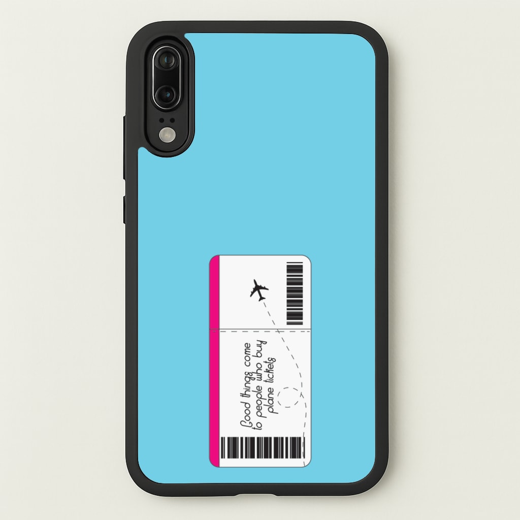 Buy Plane Tickets - Travel  - Travel Phone Case for Huawei P20