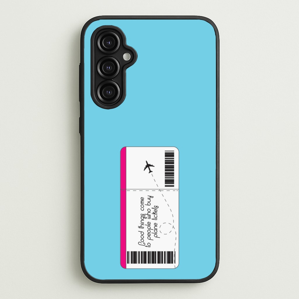 Buy Plane Tickets - Travel - Travel Phone Case for Galaxy A14