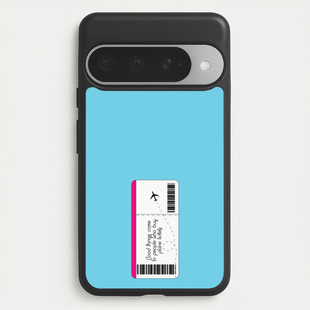 Buy Plane Tickets - Travel Phone Case for Google Pixel 10 Pro XL