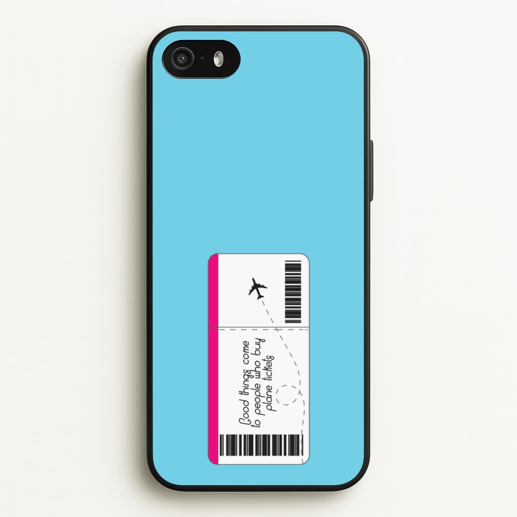 Buy Plane Tickets - Travel  - Travel Phone Case for iPhone 5 / 5s / SE 2016
