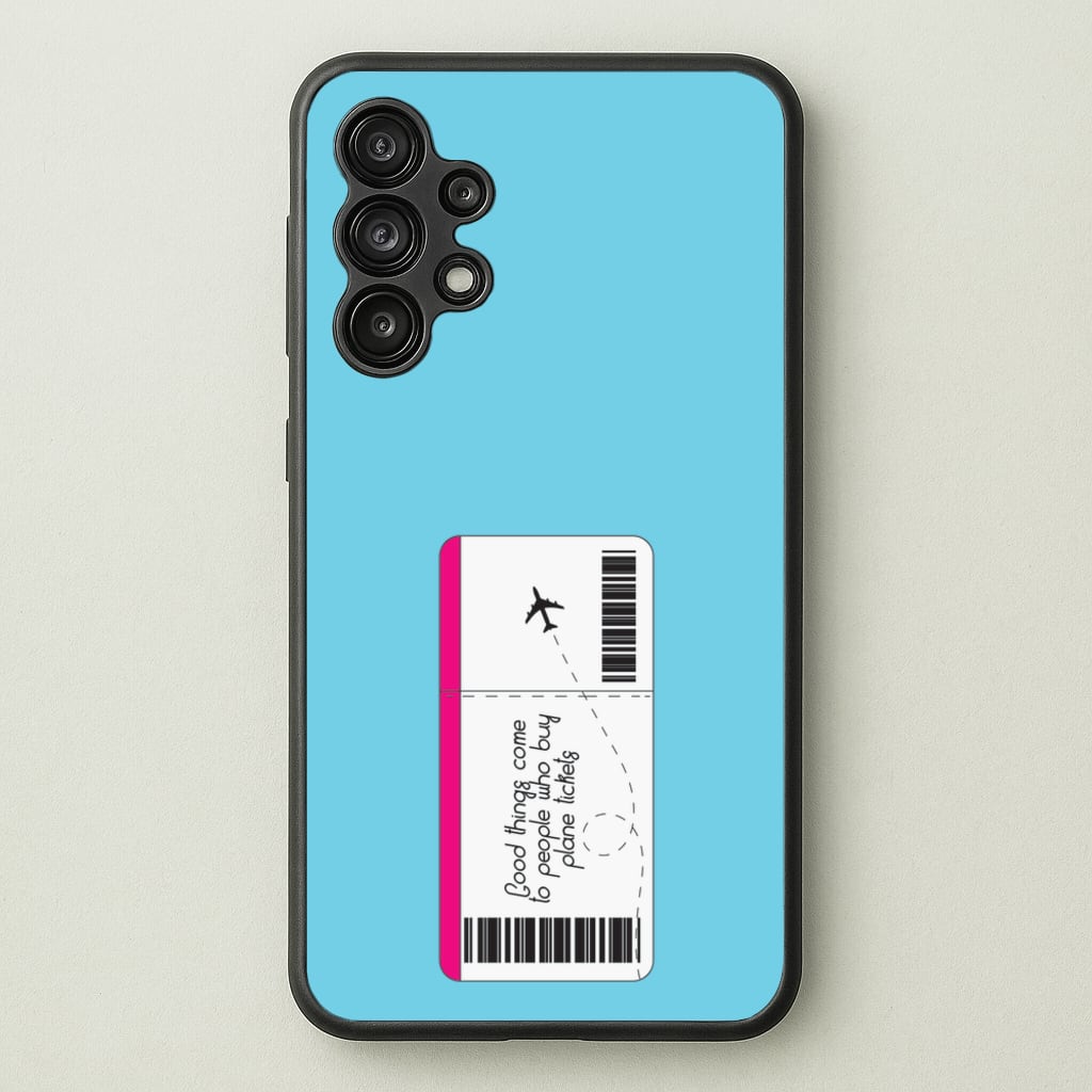 Buy Plane Tickets - Travel  - Travel Phone Case for Galaxy A13