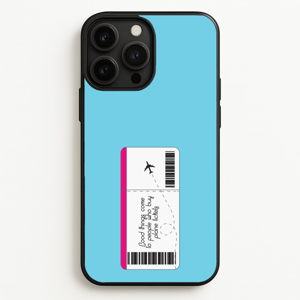 Buy Plane Tickets - Travel - Travel Phone Case for iPhone 13 Pro Max