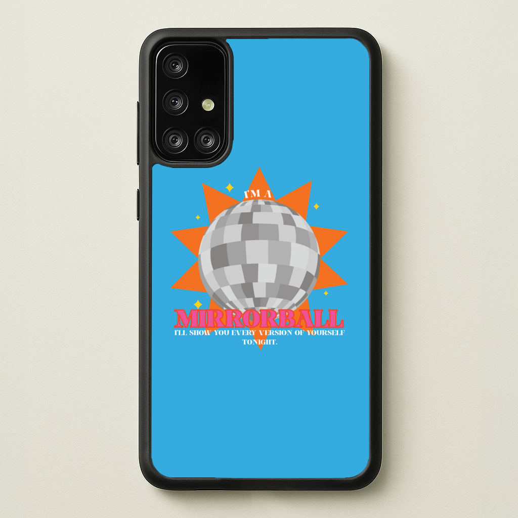 Mirrorball - Taylor - Taylor Phone Case for Galaxy A71