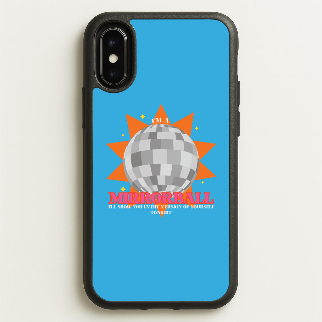 Mirrorball - Taylor - Taylor Phone Case for iPhone X / XS
