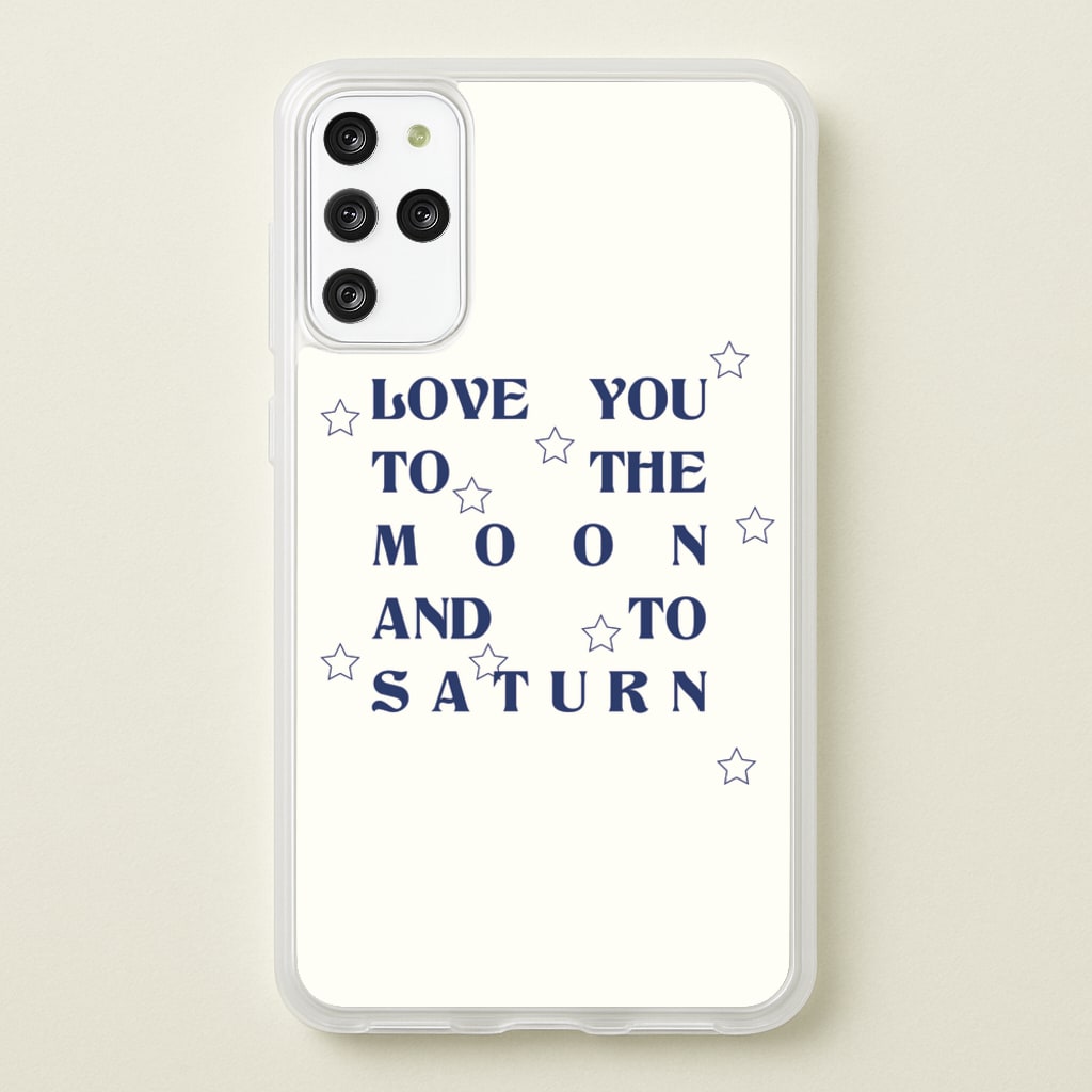 Love You To The Moon And To Saturn - Taylor - Taylor Phone Case for Galaxy S20 Plus