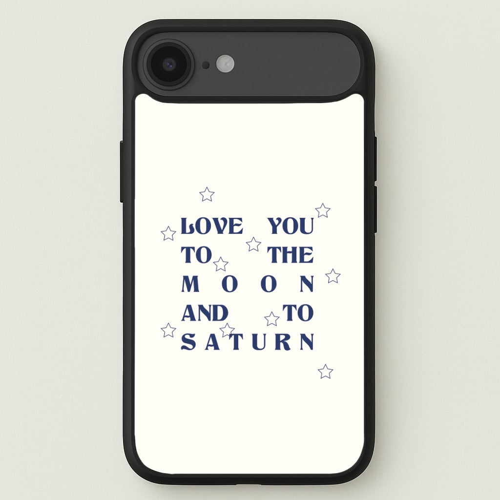 Love You To The Moon And To Saturn - Taylor Phone Case for iPhone 17 Air