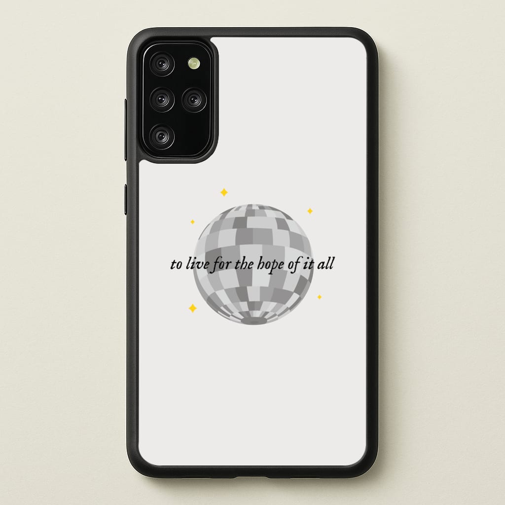To Live For The Hope Of It All - Taylor - Taylor Phone Case for Galaxy S20 Plus
