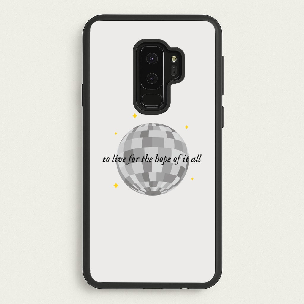 To Live For The Hope Of It All - Taylor - Taylor Phone Case for Galaxy S9 Plus