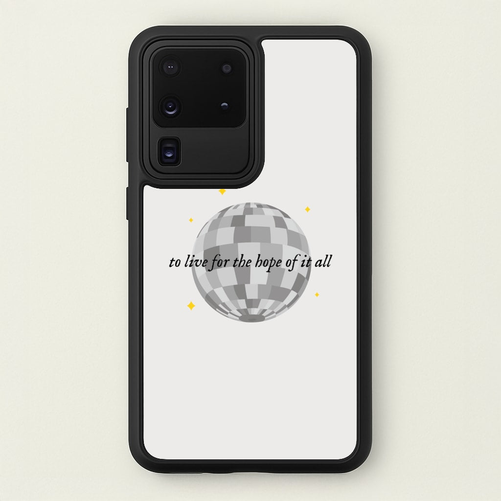 To Live For The Hope Of It All - Taylor - Taylor Phone Case for Galaxy S20 Ultra