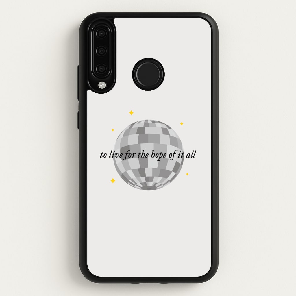 To Live For The Hope Of It All - Taylor - Taylor Phone Case for Huawei P30 Lite