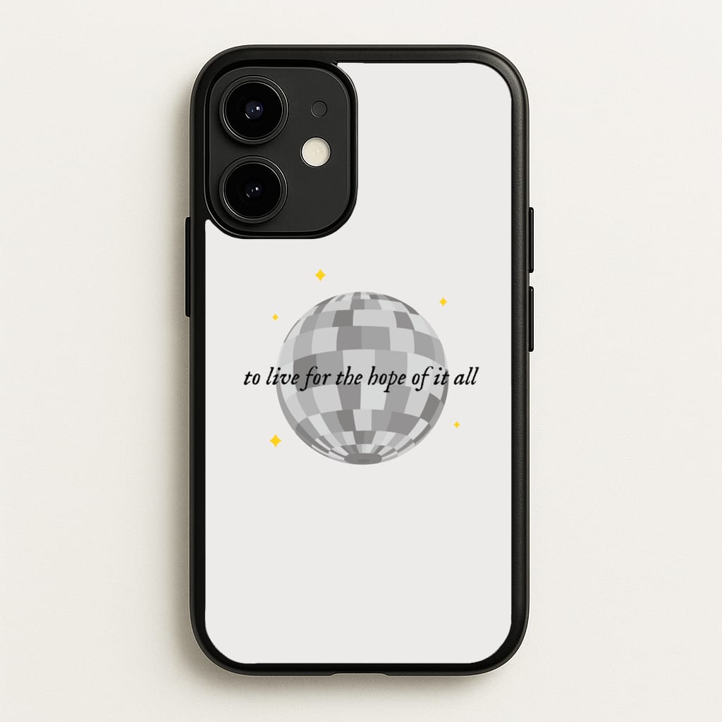 To Live For The Hope Of It All - Taylor - Taylor Phone Case for iPhone 12 / 12 Pro