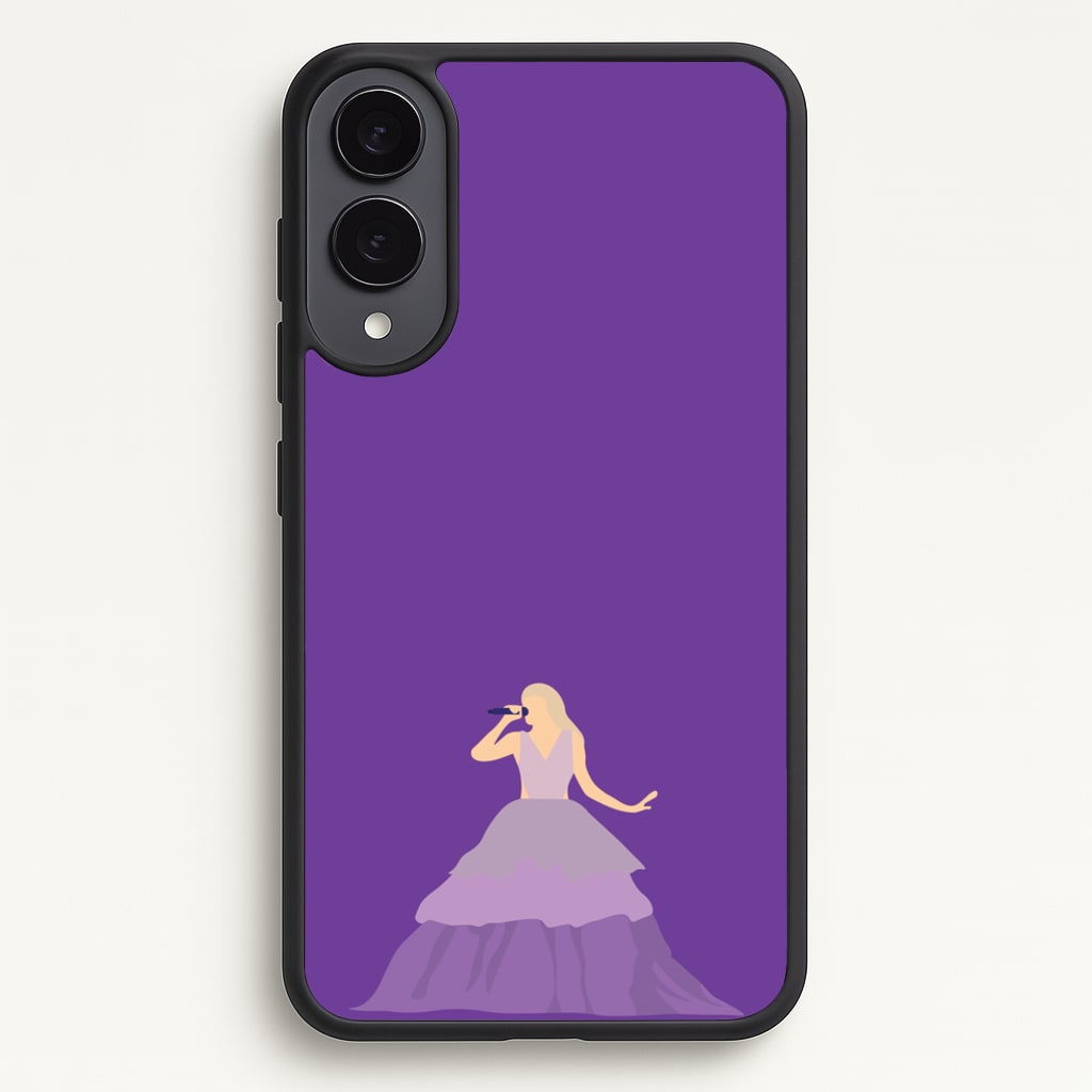 Purple Dress - Taylor - Taylor Phone Case for Galaxy S25 Edge